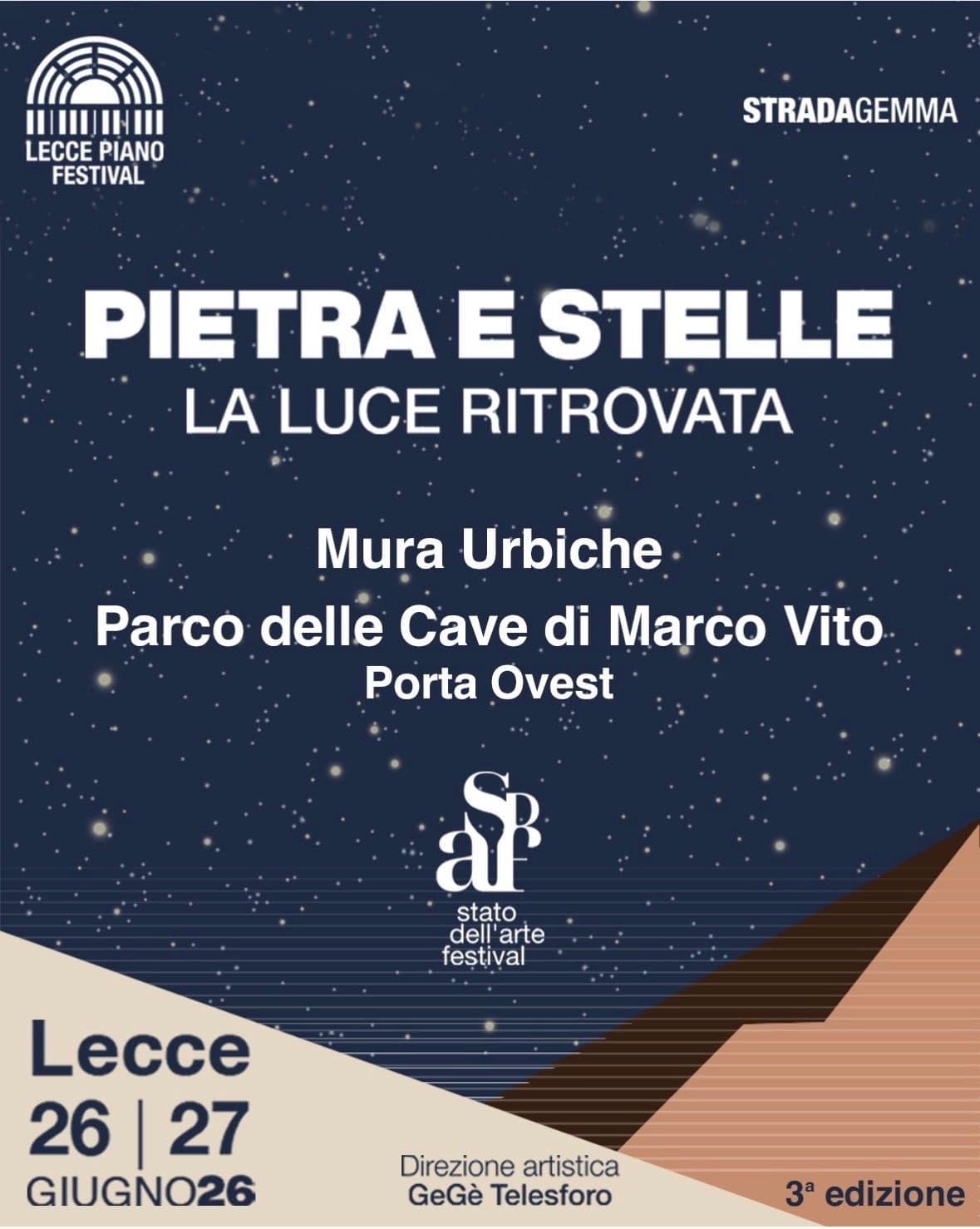 Stato dell'Arte Festival 3a Edizione 026 - 26|27 Giugno - 2|3|4 Ottobre
