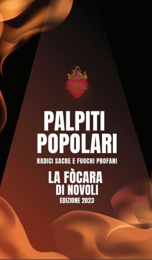 Org. Generale evento Fòcara - Novoli 2023 Palpiti Popolari. Radici sacre e Fuochi profani